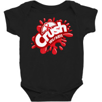 Crush Hiv Aids Awareness Red Ribbon World Aids Day T Shirt Baby Bodysuit | Artistshot