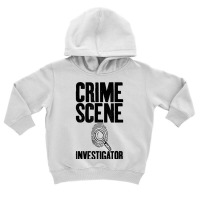 Crime Scene Investigator Private Detective Expert Graphic T Shirt Toddler Hoodie | Artistshot