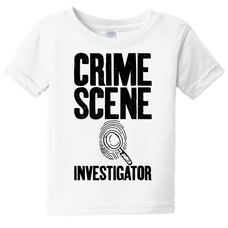 Crime Scene Investigator Private Detective Expert Graphic T Shirt Baby Tee by marge3nstbo | Artistshot