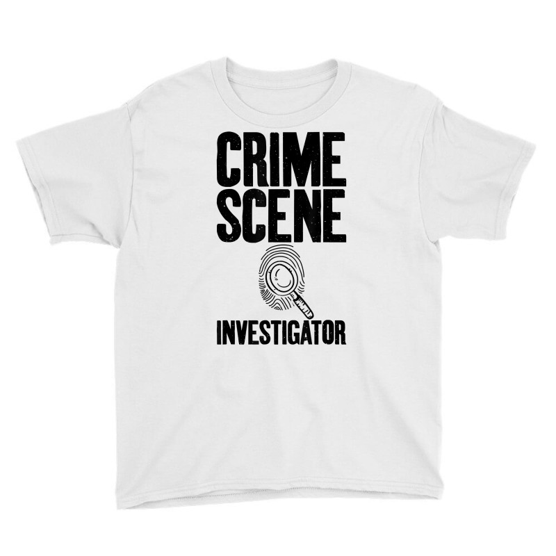 Crime Scene Investigator Private Detective Expert Graphic T Shirt Youth Tee by marge3nstbo | Artistshot