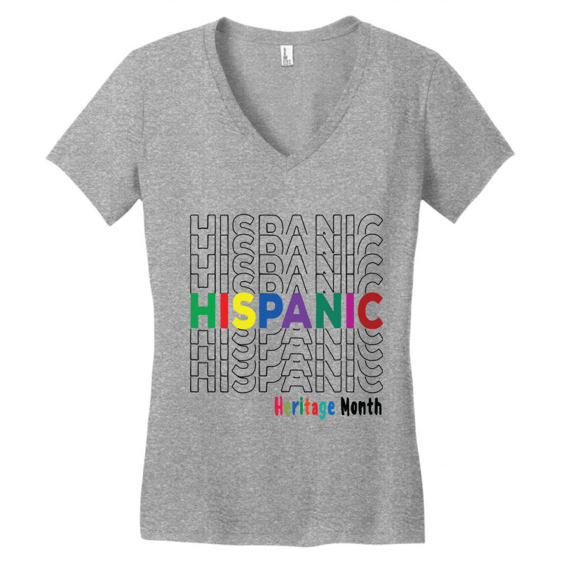 National Hispanic Heritage Month Latin America Culture  Classic Women's V-Neck T-Shirt by Davidartist | Artistshot