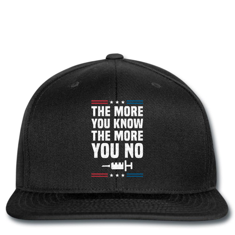 The More You Know The More You No Anti Vaccine Mandates Long Sleeve Printed hat by JesusManuelArredondo | Artistshot