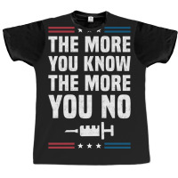 The More You Know The More You No Anti Vaccine Mandates Long Sleeve Graphic T-shirt | Artistshot