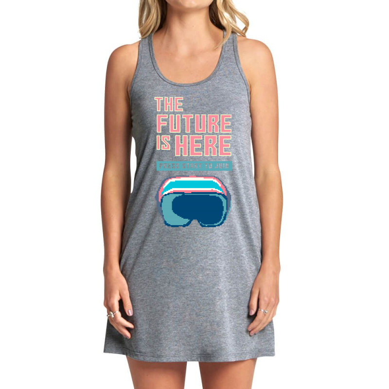 The Future Is Here Tank Dress by rastyrocl | Artistshot