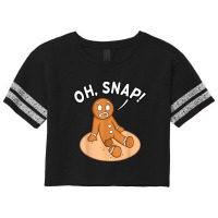 Oh Snap Freak Funny Amputee Prosthetic Surgery Graphic Scorecard Crop Tee | Artistshot