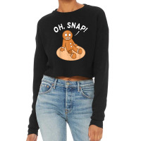 Oh Snap Freak Funny Amputee Prosthetic Surgery Graphic Cropped Sweater | Artistshot