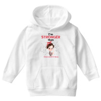 Diabetic Type 1 2 Awareness I'm Stronger Than Diabetes Gift T Shirt Youth Hoodie | Artistshot