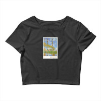 Poplars In The Sun Crop Top | Artistshot