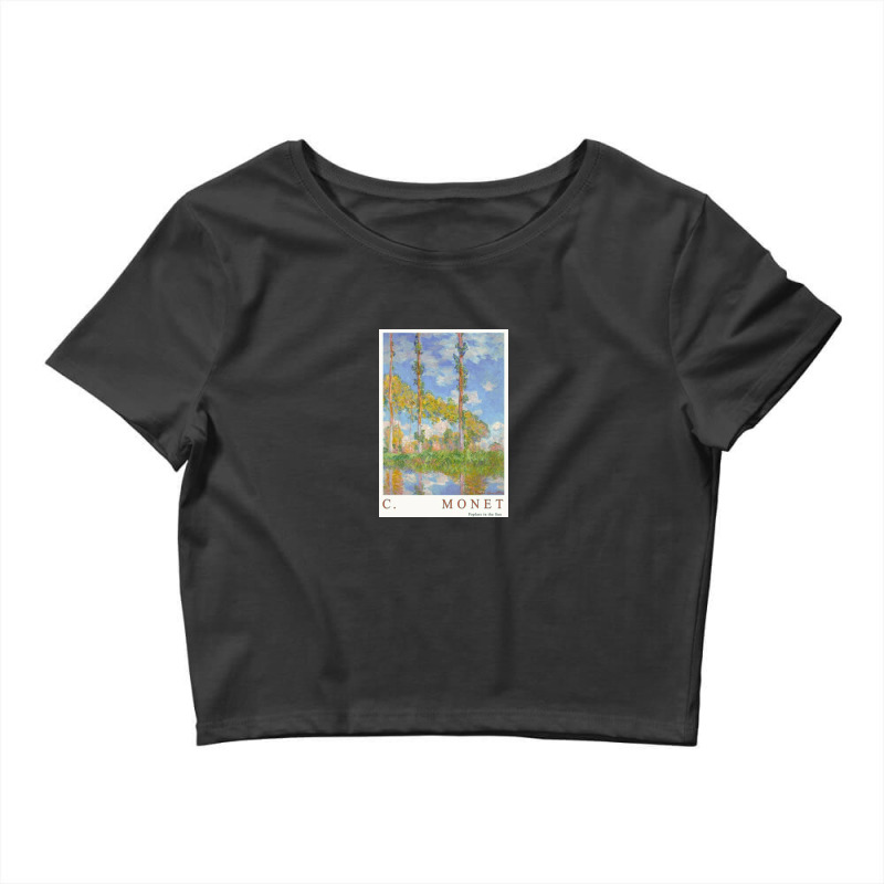 Poplars In The Sun Crop Top by josephjchoi64 | Artistshot