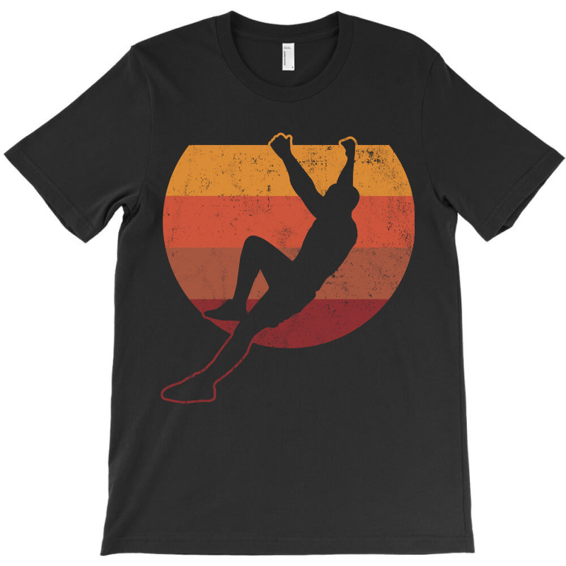 Rock Climbing Bouldering Climber Vintage T-shirt | Artistshot