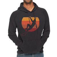 Rock Climbing Bouldering Climber Vintage Vintage Hoodie | Artistshot