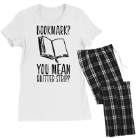 Funny Cool Unique Bookmark Perfect Book Nerd Gift T Shirt T Shirt Women's Pajamas Set | Artistshot