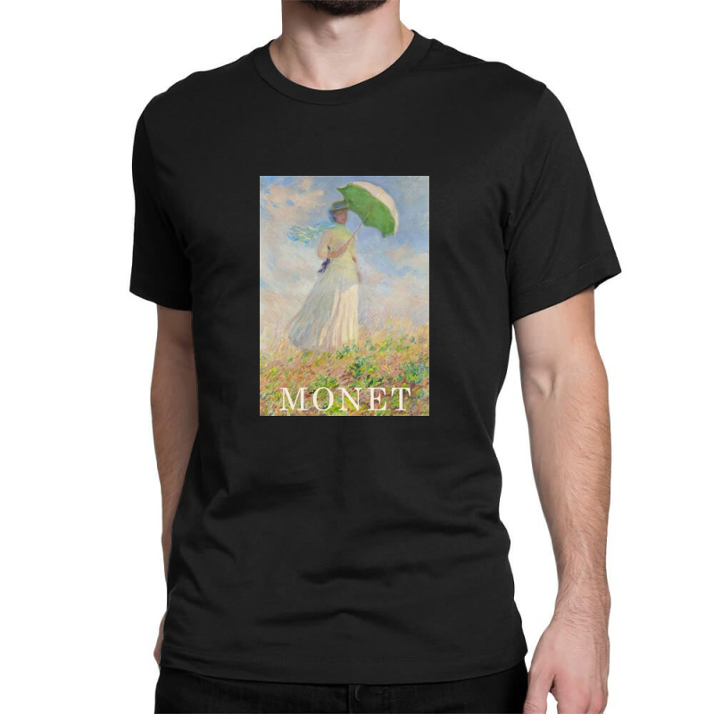 Green Umbrella Girl Classic T-shirt by dedrikjoan | Artistshot