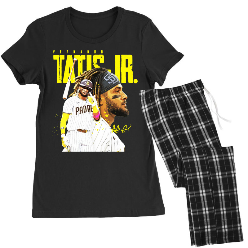 Custom Fernando Tatis Jr Fernando Tatis Women's Pajamas Set By