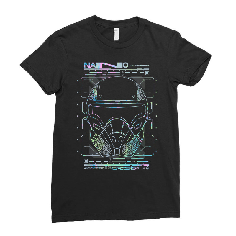 Crysis Remastered Trilogy Nanohelmet Special Edition T Shirt Ladies Fitted T-shirt | Artistshot