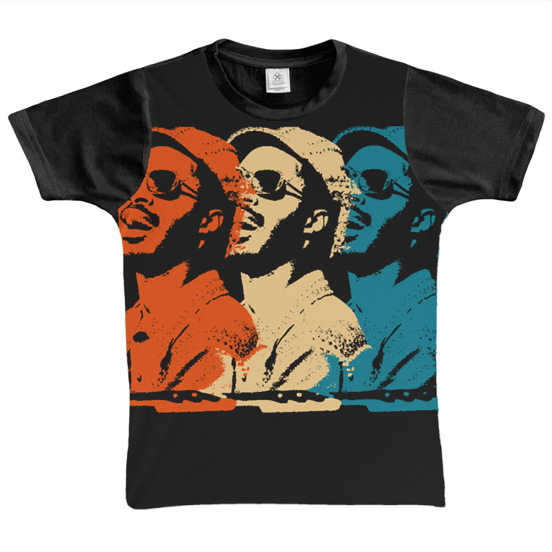 Stevie Wonder Vintage Retro Graphic Youth T-shirt by declangreenwood | Artistshot