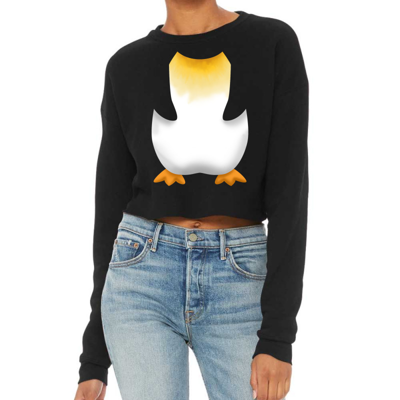 Penguin Halloween Costume For Kids Or Adult Cropped Sweater by AlejandroArtist | Artistshot