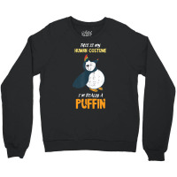 Human Costume Puffin Sea Bird Seabird Lover Iceland Animal T Shirt Crewneck Sweatshirt | Artistshot