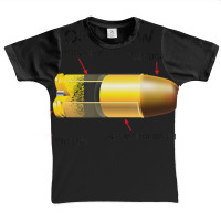 Anatomy Of A Pew Parts Of A Bullet Pro Gun Rights Graphic Youth T-shirt | Artistshot