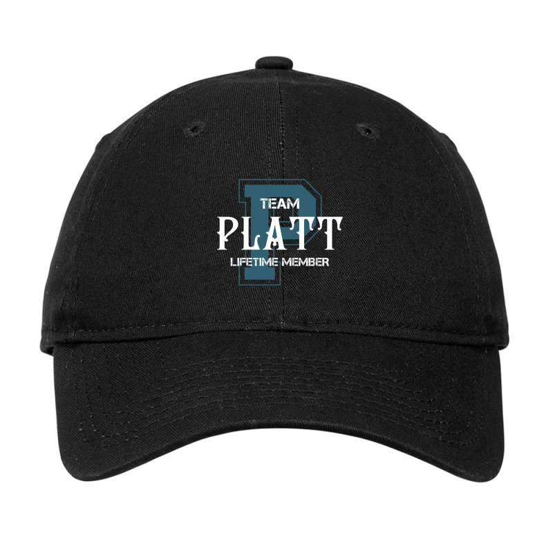 Team Platt Lifetime Member Adjustable Cap by mckeebeckett3l9yxd | Artistshot