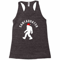 Santaquatch  Funny Tall Santa Costume  For Christmas Racerback Tank | Artistshot