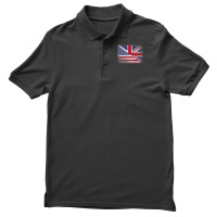 British American Flag  Great Britain Union Jack Men's Polo Shirt | Artistshot