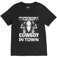 Guns Western Riding   Horse Horseman Rodeo Cowboy T Shirt V-neck Tee | Artistshot