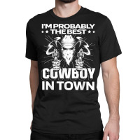 Guns Western Riding   Horse Horseman Rodeo Cowboy T Shirt Classic T-shirt | Artistshot