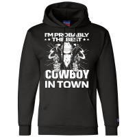 Guns Western Riding   Horse Horseman Rodeo Cowboy T Shirt Champion Hoodie | Artistshot