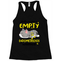 Mostly Running On Empty Endometriosis Warrior (2) Racerback Tank | Artistshot