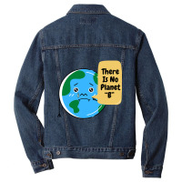 There Is No Planet B-k2dyt Men Denim Jacket | Artistshot