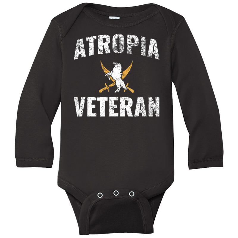 Army War In Atropia Veteran 20512 Long Sleeve Baby Bodysuit | Artistshot