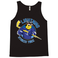 Lightning Strikes Twice Hockey Championsthunderbug Tank Top | Artistshot