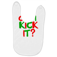 Can I Kick It Novelty Hip Hop Can I Kick It Baby Bibs | Artistshot