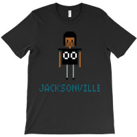 Retro Jacksonville Fan 8 Bit Variation T-shirt | Artistshot