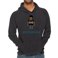 Retro Jacksonville Fan 8 Bit Variation Vintage Hoodie | Artistshot