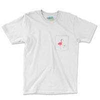 Flamingo Playing Soccer Football Player Men, Women, Kids Pocket T-shirt | Artistshot