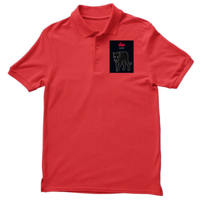 Feline Girl Men's Polo Shirt | Artistshot