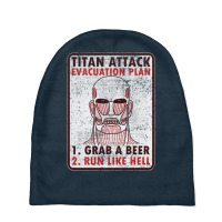 Titan Plan Baby Beanies | Artistshot