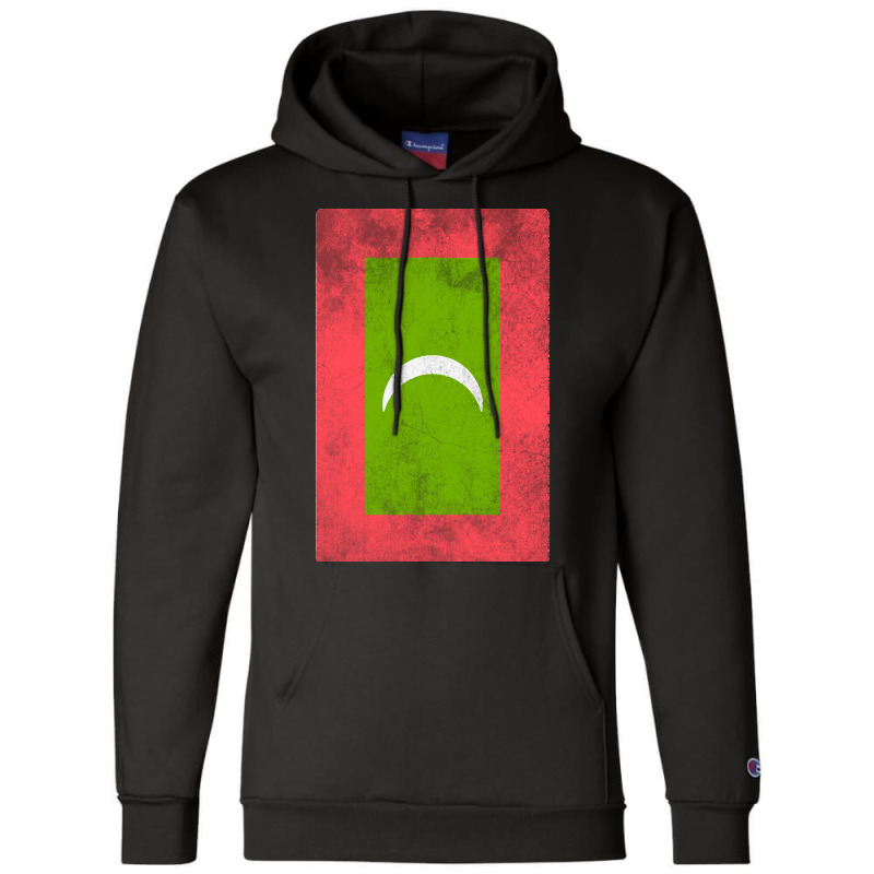 Maldives  Awesome Flag Champion Hoodie | Artistshot