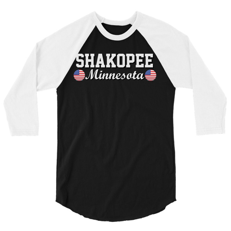 Shakopee Minnesota 3/4 Sleeve Shirt | Artistshot