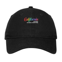 California Dreamin Retro Style Aesthetic Design Adjustable Cap | Artistshot