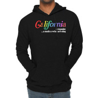 California Dreamin Retro Style Aesthetic Design Lightweight Hoodie | Artistshot