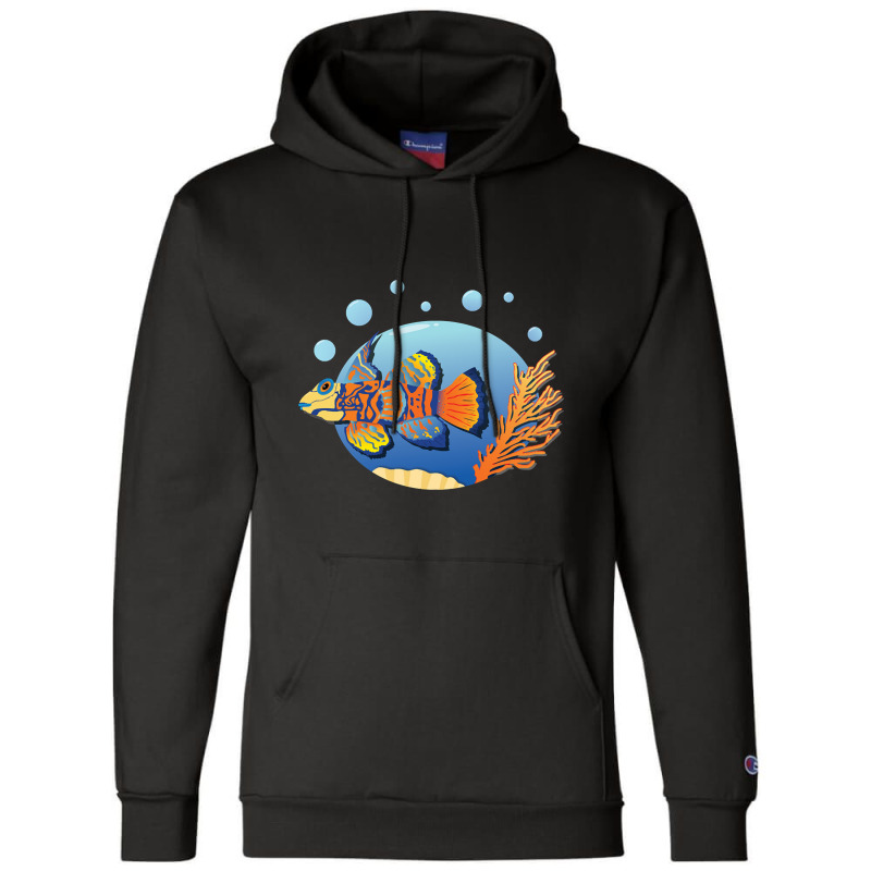 Mandarin Fish Synchiropus Splendidus Dragonet Champion Hoodie by webberkyla | Artistshot