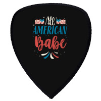 All American Girl 4th Of July Women Men Usa Shield S Patch | Artistshot