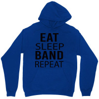 Eat Sleep Repeat   Music Unisex Hoodie | Artistshot