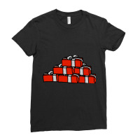 Christmas Gift Boxes Ladies Fitted T-shirt | Artistshot