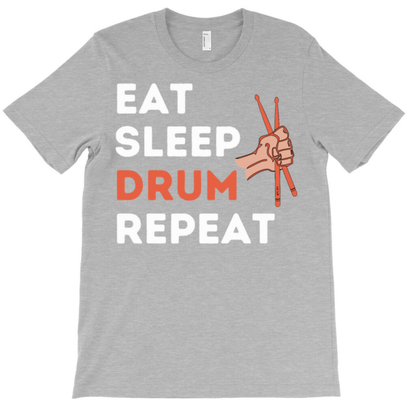 Eat Sleep Drum Repeat Drummer Music Classic  Aesthetic T-shirt | Artistshot