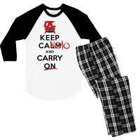 Keep Canelo And Carry On Boxeo Mexicano Classic T Men's 3/4 Sleeve Pajama Set | Artistshot