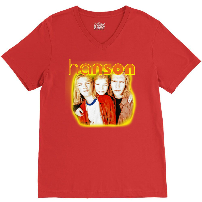 Hanson Classic  Humor Funny V-Neck Tee by qinbawelw | Artistshot